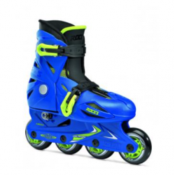 ROLLER ORLANDO 3 BLEU/LIME (1)