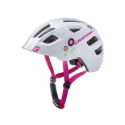CASQUE MAXSTER BLANC-FLEUR...