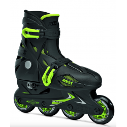 ROLLER ORLANDO 3 NOIR/LIME (1)