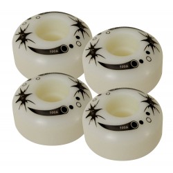 KIT 4 ROUES BLANCHES 51MM...
